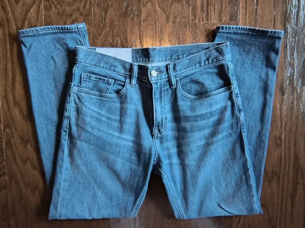 Banana Republic Jeans Mens 30x30 Medium Wash Straight Fit Stretch 744350-00